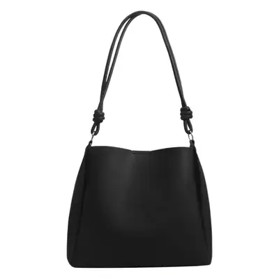 Black Crossbody Tote Bag for Women Winter Style
