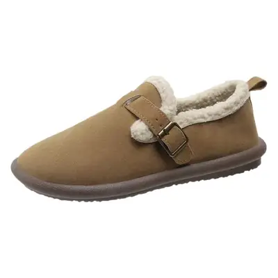 Women Slip-on Sandals Brown Soft Sole 2024