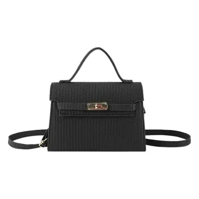 Women's White Woven Shoulder Crossbody Bag 2023