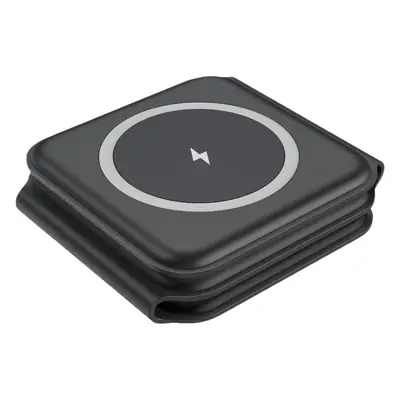 Folding Magnetic Wireless Charger for Apple Watch Earphones Mobile Phone