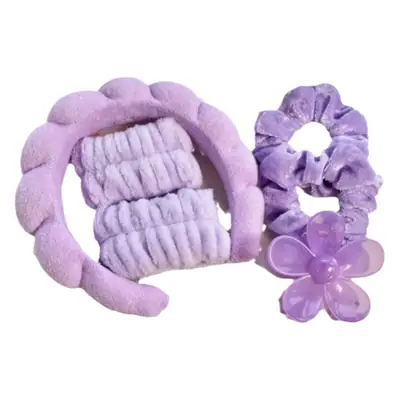 Purple Twist Hair Band for Women Large Bowel Ring