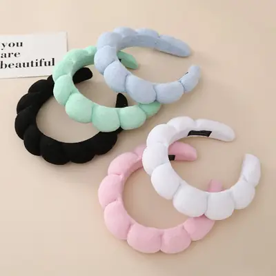 Black Cloud Sponge Hair Band for Women