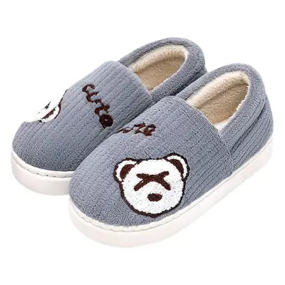 Warm Cotton Slip-On Shoes for Men Winter Indoor Use