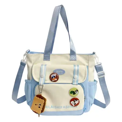 2024 Korean Style Contrast Color Shoulder Bag