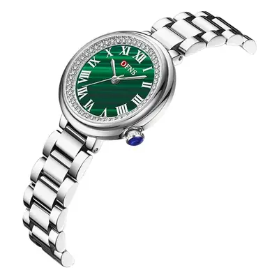 Retro Quartz Watch Women Black Leather Strap