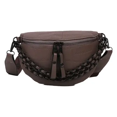 Women's Chain Crossbody Bag with Wide Strap 2023