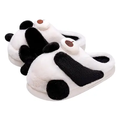 Winter Warm Rabbit Ear Slippers for Women