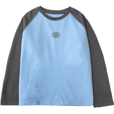 Haima Boys Pure Cotton Long Sleeve T-Shirt Spring Autumn