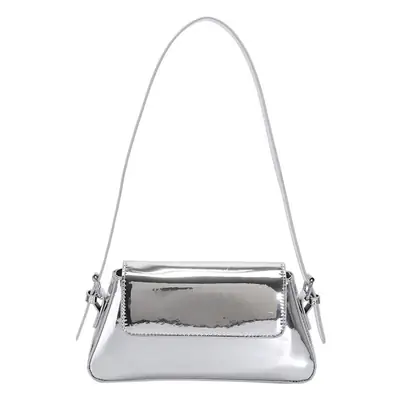 Silver Underarm Bag for Women Spring High-End Fashion