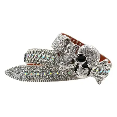 Skull Rhinestone Belt Belt Belt Belt Belt Belt
