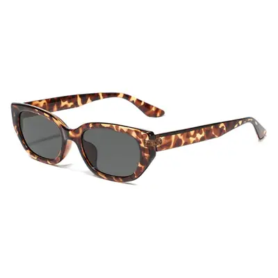 Men Street Sunglasses Black Rectangular 2024 New Style