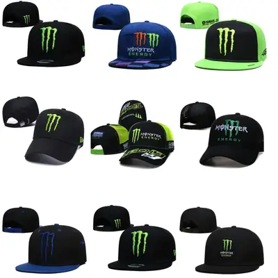 Ghost claw baseball cap magic claw hat No. 41 motorcycle racing cap F1 peaked cap No. 11 men's and Women's Flat Brim Hat hip hop