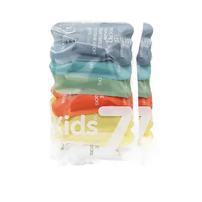 Travel Children Disposable Socks Short Socks Summer Thin Breathable Cotton Socks Low-Helping Girls Boys Primary School Students