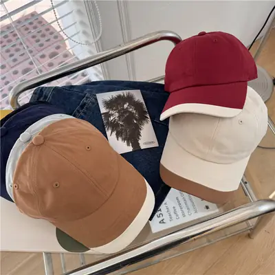 Women Baseball Cap with Wide Brim & Soft Top