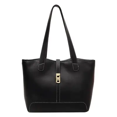 Women's Large Capacity Leather Tote Bag Shoulder Bag