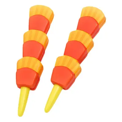 Stationery environmental protection material decompression pen pinch music gel pen students with cartoon creative stationery soft decompression pen