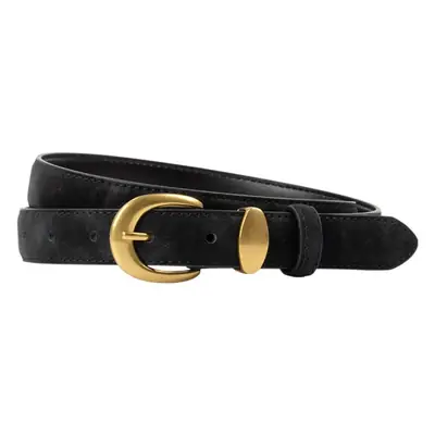 Vintage Frosted Leather Belt for Women