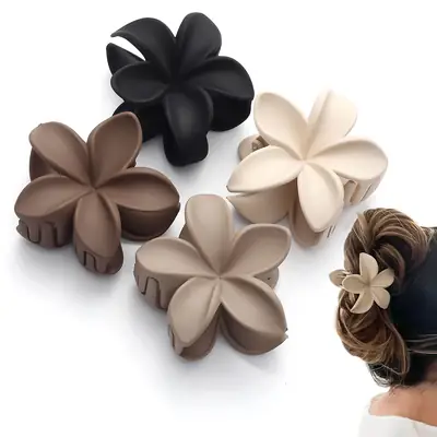 Bauhinia Acrylic Shark Grab Clip Set of 4