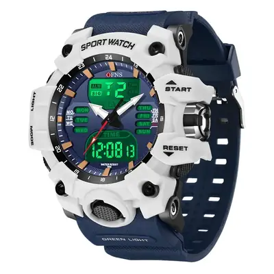 Dual Display Sports Watch with Luminous Design