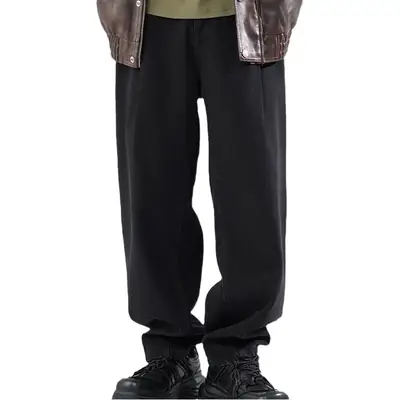 Men's Wide Leg Blue Denim Pants Harlan Style