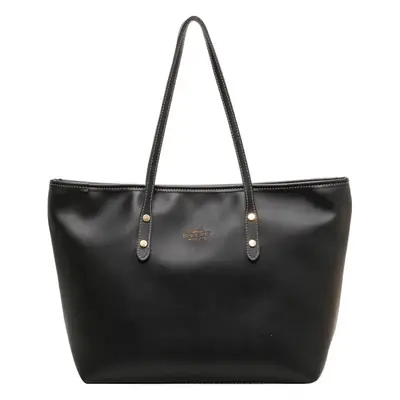 Black Women's Large Capacity Tote Bag 2026