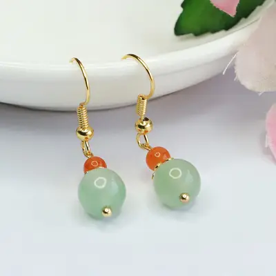 Guan Yu Jade Earrings for Women Dropshipping