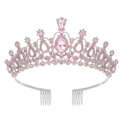 Crystal Crown Hair Accessory for Wedding Party Hair
