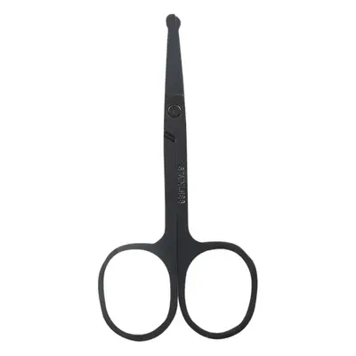 Men's Black German Nose Hair Scissors Round Head