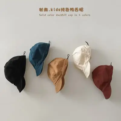Baby Cap Soft Beige Baseball Cap Autumn Style