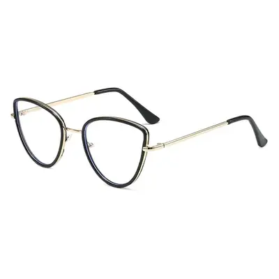 Anti-Blue Light Triangular Cat-Eye Glasses