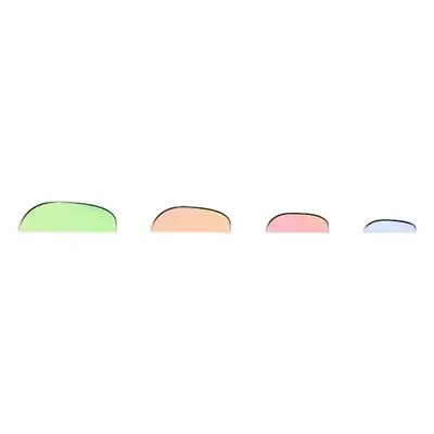 New Cross-Border 4 Pairs of Colorful Self-Adhesive Eyelashes