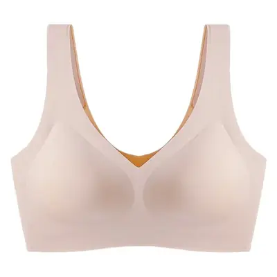 New Seamless V-Neck Bra for Women with Big Breasts
