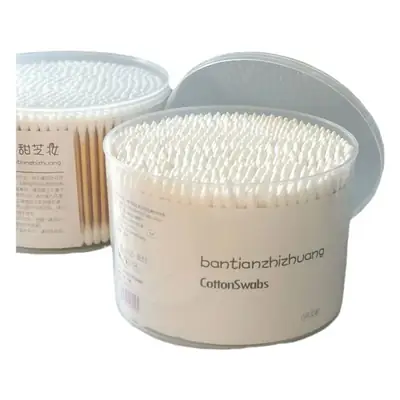 Double-Ended Cotton Ear Cleaning Swabs 500pcs