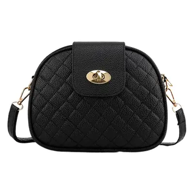 Black Quilted Crossbody Bag for Women New Style