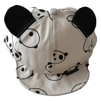 Korean Baby Hat Panda Design Soft Brim Spring Summer 2025