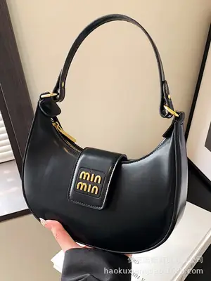 Women Retro Tan Shoulder Bag 2023 New Autumn Winter