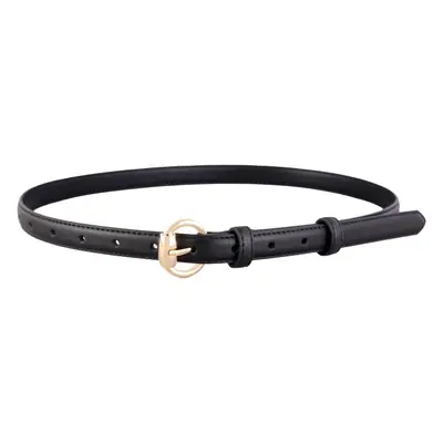 2025 Women's Genuine Leather Belt with Gold Buckle
