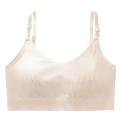 Black V-Neck Vests for Girls Underwear Summer