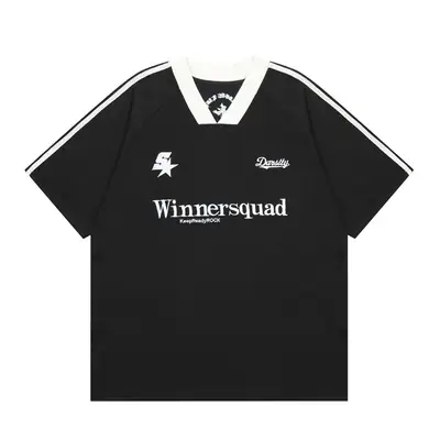 Winnersquad Red 3 Bar Short Sleeve T-Shirt