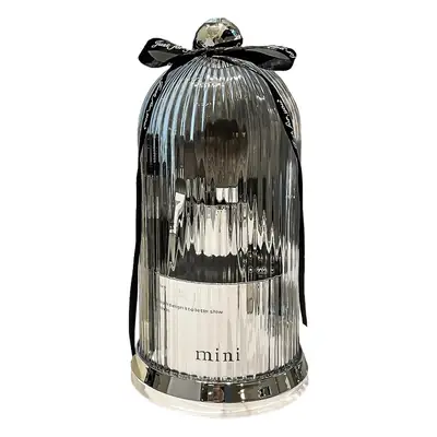 Mini Rotating Dustproof Cosmetic Storage Cylinder with Lid
