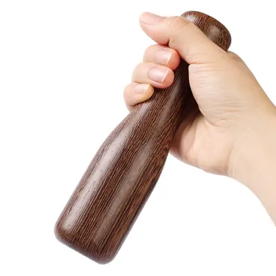 Wooden Garlic Hammer Walnut Culinary Tool