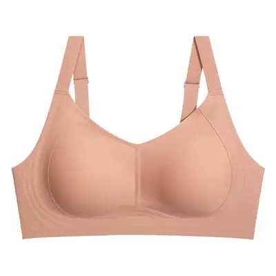 Thin pull-up seamless underwear for women, big chest, small, no steel ring, breast collection, anti-sagging, push up plus size bra