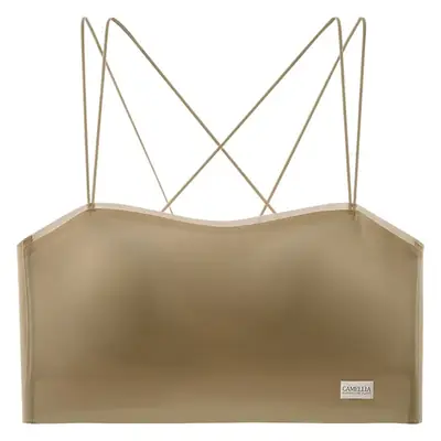 All-In-One Fixed Cup Back Bra with Spaghetti Straps
