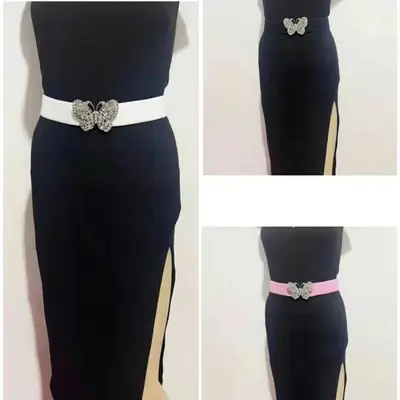 New Women's Butterfly Belt Decoration for Slim Fit Dresses