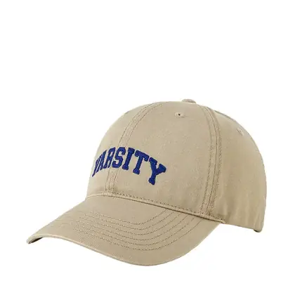 Navy Blue Fursity Embroidered Peaked Cap