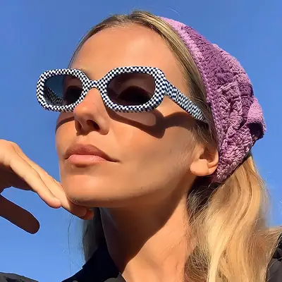 New Fashion Retro Sunglasses C8 Brown Tortie