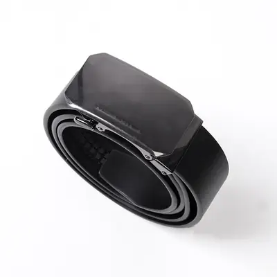 Men's Black Automatic Buckle Belt D1Y008