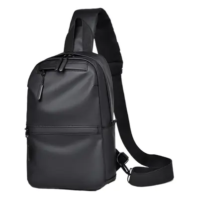 Men's Waterproof Shoulder Bag Black Casual Travel