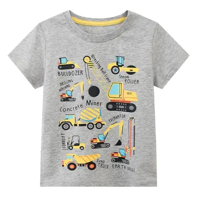2025 Kids T-Shirt Navy Blue Dolphin Print