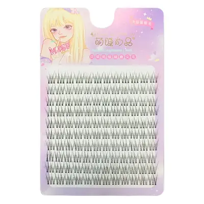 Cute False Eyelashes for Girls Transparent Cluster